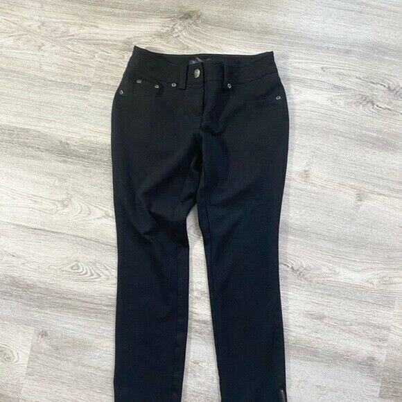 Black INC Internantional Concepts Jeggings Size 2 Stretchy Leggings Pants - Picture 2 of 12